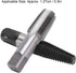 Garosa Pipe Tap Set Broken Pipe Extractor 1/2 inch Thread Broken Remover Tools High Carbon Steel Water Pipe Screw Extractor Set Home Water Pipe Re...