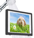 Shower Tablet Holder Waterproof Compatible with Ipad, Wall Mounted Bathroom Tablet Case Mount Shelf, Adhesive Touchable Cradle with Glass Mirror A...