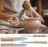 9 pcs Clay Tools, lyfLux Sculpting Tools, Clay Wire Cutter, Pottery Tools and Supplies, for Clay Ceramic Production, Cutting, Carving Modeling and...