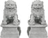 Asian Foo Dogs Lion Stone Statue,Pet Fish Tank Decor Mini Aquarium Decoration,Landscape Ornaments Accessories (Large)...