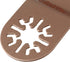 CNBTR 5Pcs Universal Carbide Oscillating Finger Sanding Pad for Oscillating Tool for Grinding Stone...