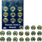 Wargames Delivered Black Powder War - Epic Battles: Napoleonic Prussian Casualty Markers, Revolutionary War Tabletop Toy Soldiers for Miniature Wa...