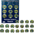 Wargames Delivered Black Powder War - Epic Battles: Napoleonic Prussian Casualty Markers, Revolutionary War Tabletop Toy Soldiers for Miniature Wa...