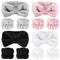 12 PCS Face Wash Headband Wristband Set for Women Girls, Soft Microfiber Facial Spa Hair Wraps Makeup Skincare Bath Headbands Wrist Bands for Wash...
