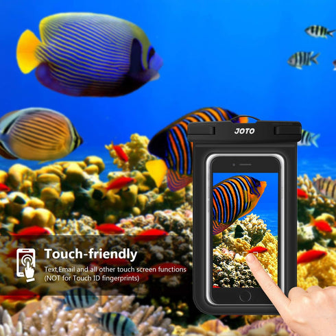 JOTO Waterproof Phone Pouch IPX8 Universal Waterproof Case Dry Bag Phone Protector for iPhone 15 14 13 12 11 Pro Max Plus XS XR X 8 Galaxy S23 S22...