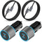 2 Pack 40W Fast USB C Car Charger Adapter for iPhone 15 Pro Max/Plus/Samsung Galaxy S24 Ultra/S23/S22 fe Car Phone Charger, Dual 20W PD Port Cigar...