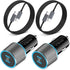 2 Pack 40W Fast USB C Car Charger Adapter for iPhone 15 Pro Max/Plus/Samsung Galaxy S24 Ultra/S23/S22 fe Car Phone Charger, Dual 20W PD Port Cigar...