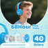 MIDOLA Kids Headphones Bluetooth 5.4 Wireless 68H Play Time Volume Limit 85/94dB Over-Ear Foldable Headset,Type-C Fast Charging,with Wired Aux Mic...