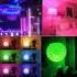LED Light Bulbs 70W Equivalent, RGB Color Changing Light Bulb, 2 Moods/Memory/Sync/Dimmable, A19 E26 Screw Base, Timing Remote Control Included (P...