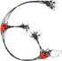 Saltwater Fishing Wire Leader Fishing Leaders with Swivels Snaps Stainless Steel Sulf Fishing Rigs Fishing Gear Tackles for Lures Bait Hooks...