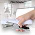 Stapler with 1000 Staples-Plier Stapler Save 60% Power,Good for Stapling at Home School or Warehouse (white)...