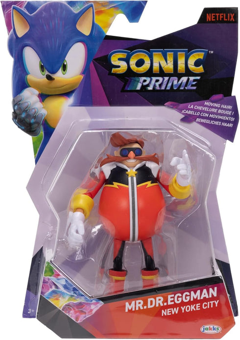 Sonic Prime 5" Articulated Action Figure - Mr. Dr. Eggman...