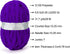 Chenille Chunky Yarn Super Bulky Soft Thick Fluffy Jumbo Giant Washable Polyester Big Yarn DIY for Arm Knit Blanket Cushion Bed Sofa Home Decor,Pu...
