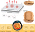 Air Fryer Disposable Paper Liner, Square Parchment Insert Non-Stick, Baking Food Grade Sheet for Aifryer Basket, Oven, Pan, Oil-proof, Water-proof...