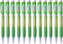 Pentel Cometz Automatic Pencil, 0.9mm, Light Green Barrel, Box of 12 (AX119K)...