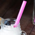 100 Extra Large Plastic Bubble Tea Smoothie Straws, 1/2" Wide X 8 1/2" Long Boba Straws...