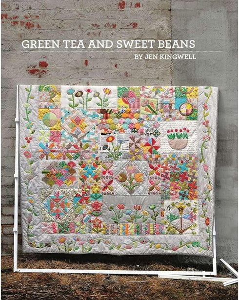 Green Tea and Sweet Beans Pattern Booklet By Jen Kingwell Designs...