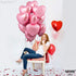 KatchOn, Light Pink Heart Balloons -18 Inch, Pack of 10 | Heart Shaped Balloons | Pink Heart Balloons, Valentines Day Decorations | Valentines Day...