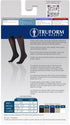 Truform Compression Socks, 15-20 mmHg, Women's Dress Socks, Knee High Over Calf Length, Navy Diamond Knit, Large...