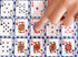 Regal Games - Poker Keeno Bulk Game Set - includes 12 Two-Sided Boards, 200 Scoring Chips, 1 Deck of Standard Poker Cards - 24 Unique Board Layout...
