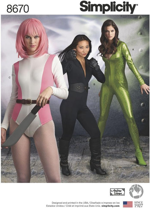 Simplicity Patterns COSTUMES, U5 (16-18-20-22-24)...