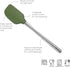 Tovolo Flex-Core Stainless Steel Handled Spatula Heat-Resistant & BPA-Free Silicone Turner Head, Cast Iron & Non-Stick Cookware, Dishwasher-Safe, ...