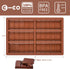 Food Grade Break-Apart Chocolate Molds, Silicone Chocolate Bar Sweet Molds Hot Chocolate Energy Bar Moulds Rectangle Baking Silicon Bakeware Molds...