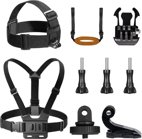 AKASO Action Camera Parkour Kit Compatible EK7000/EK7000 Pro/Brave 4/Brave 4 Pro/Brave 7 LE/Brave 7/Brave 8/V50X/V50 Pro/V50 Elite/GoPro Hero 12 1...