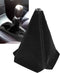 Universal Car Shift Boots Shift Knob Dust Cover MT Gear Shift Cover,PU Leather Shifter Boot Retainer Stick Shift Sleeve Gear Shifter Boot Gear Gai...