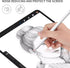 100 pcs Silicone Nib Sleeves Compatible with Apple Pencil Tips, Professional Liquid Silicone Nibs Cover Replacement for 1st & 2nd Gen &USB-C, Writ...