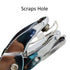 MIAO JIN 2Pcs 1/4" Triangle and 1/6" Square Handheld Metal Hole Punch for DIY Craft Paper Scrapbook Puncher Small Shaped Hand Tool with Grip (Tria...