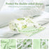 Baby Blankets for Unisex Boys Girls, Super Soft Green Leaf Blankets, Printed Bed Throws Newborn, for Toddler Baby Nursery Bed Blanket Stroller Cri...