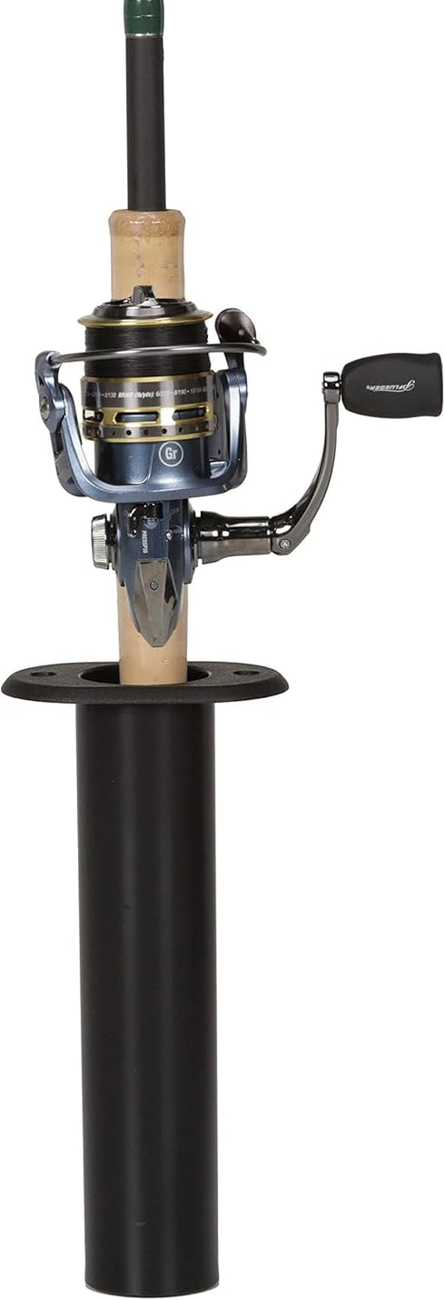 Seachoice Fishing Rod Holder, Black, 90 Degree, Straight Up Gunnel Mount...