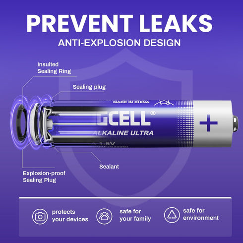AA Batteries 20 Pack, High-Performance Double A Batteries with Ultra Long-Lasting, Leakproof 1.5V Alkaline Batteries 10-Year Shelf Life...