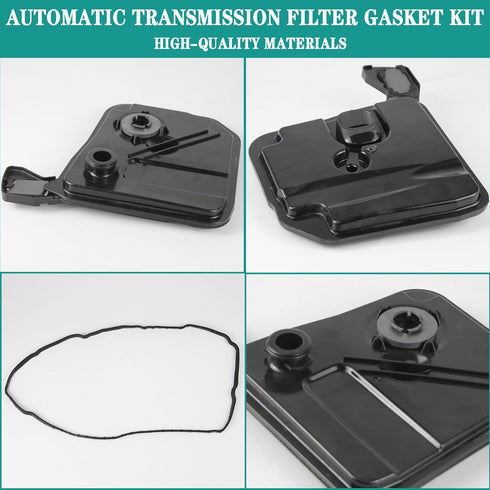 6F35 Automatic Transmission Filter Oil Pan Gasket Kit Compatible with 2012-2020 Ford Escape Fusion Edge Transit Connect Explorer Taurus Lincoln MK...