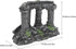 PRETYZOOM Resin Roman Column Ornament, Miniature Column for Aquarium Decorations, Aquarium Decorative Accessories, Fish Aquarium Rock Cave for Shr...