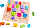 Wooden Number Puzzle Toys, ABC Letter & Number Puzzle for Toddlers 1 2 3 Year Old, Preschool Learning Toys for Kids, Educational Name Puzzle Gift ...