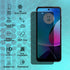 for Motorola G Play 2023 Privacy Screen Protector - 2 Pack Front Private Tempered Glass Screen Protector + 2 Pack Camera Lens Protector, Anti-Scra...