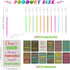 12 Pcs Mini Inspirational Notebooks Bulk with 12 Pcs Colorful Pens, Small Pocket Journal Notepads Set, Motivational Bulk Gifts for Women Men Teach...