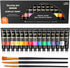 Shuttle Art Acrylic Paint Set, 15 x 12ml Tubes Artist Quality Non Toxic Rich Pigments Colors Perfect for Kids Adults Beginners Artists Painting on...