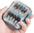 SF Small Waterproof Fly Box Double Sided Floating Fly Fishing Case Storage For Nymph Wet Dry Fly Flies Streamer Foam...