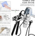 Hair Dryer Holder - Hair Tool Organizer Wall Mount, Aluminum Blow Dryer Holder with Self Adhesive and Drilling Install Options, Flat Iron/Curling ...