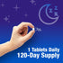 ORZAX Sleep - Melatonin 5 mg, Vitamin B6 & 5-HTP Supplement - Restful Sleep Vitamins for Adults (120 Tablets)...