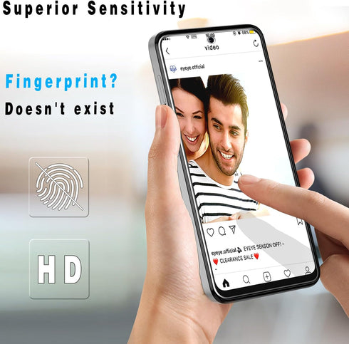 Slanku (3 Pack) Screen Protector for Motorola Moto G 5G 2023 Tempered Glass, Anti Scratch, Bubble Free, Easy to install......