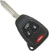 Keyless2Go Replacement for Keyless Entry Remote Car Key Vehicles That Use 4 Button OHT692427AA...