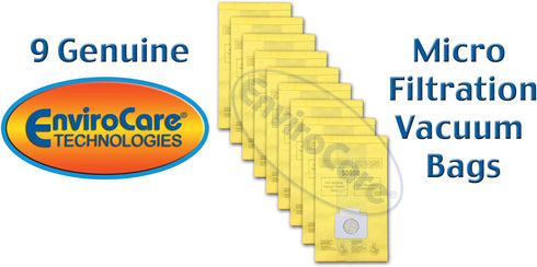 EnviroCare Replacement Vacuum Bags made to fit Kenmore Canister Type C or Q 50555, 50558, 50557 and Panasonic Type C-5 Vacuums, 9 pack...