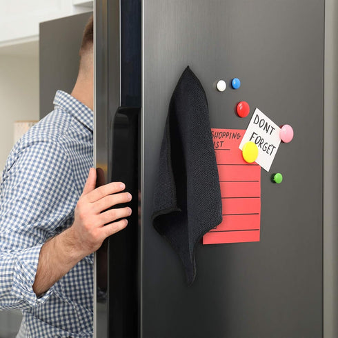 4 Pcs Magnetic Dry Erase Eraser Cloth Microfiber Magnetic Cleaning Cloths Dry Board Eraser Magnetic Cloth Magnetic Towel Reusable Washable Rags fo...