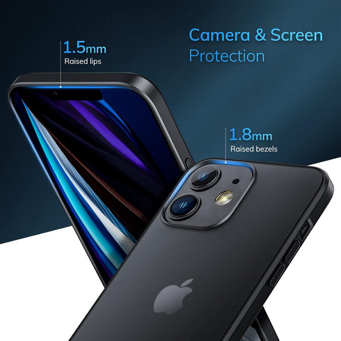 ORIbox for iPhone 11 Case Black, Shockproof Designed Case,Full Body Protective Cover 6.1", Platinum Ultra-Thin Non-Slip, Lightweight...