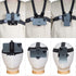 Mobile Phone Chest Strap Mount Harness and Head Strap Holder Kit for VLOG/POV Phone Holder Compatible with iPhone, Samsung, Google and GoPro, AKAS...