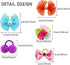 100pcs Dog Hair Bows, Bulk Cute Puppy Pet Small Dog Hair Bows with Rubber Bands, Mix Handmade Flower Puff Ball Rhinestone Pearls Dog Bows, Yorkie ...